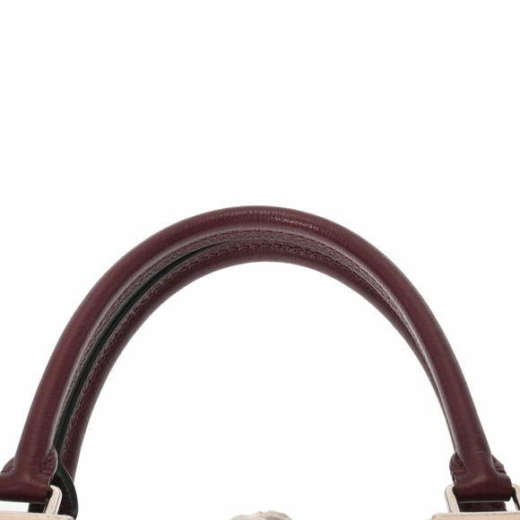 LOUIS VUITTON Lock Me Day Rose Pink Soir Quartz Calfskin Tote Bag - Picture 4 of 9